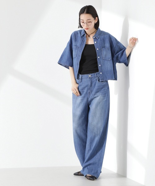 「Healthy denim」 デニムパンツ 25 ブルー レディースの画像