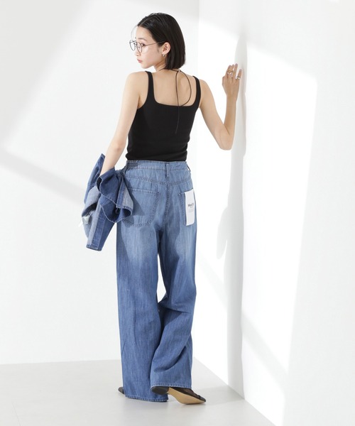 「Healthy denim」 デニムパンツ 25 ブルー レディースの画像