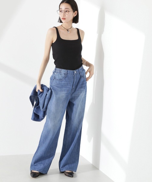 「Healthy denim」 デニムパンツ 25 ブルー レディースの画像