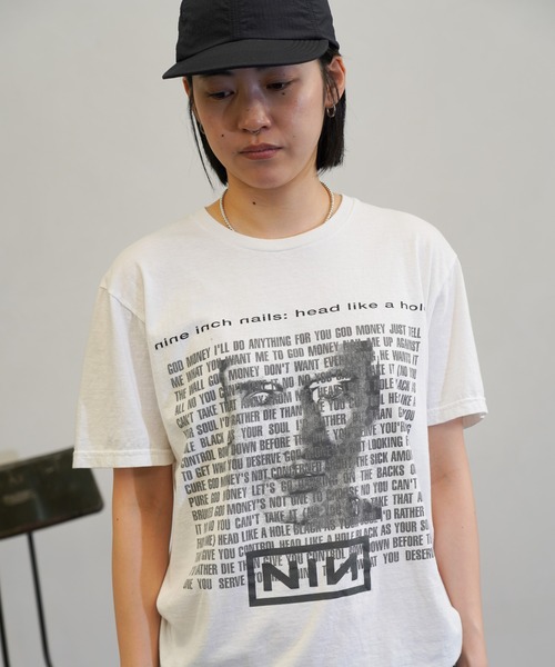 「THRIFTY LOOK」 半袖Tシャツ LARGE ブラック系その他 メンズ_画像6