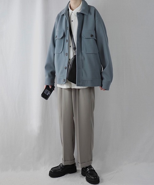 「Loose/ルース」 ジャケット S ダークグレー メンズ_画像5