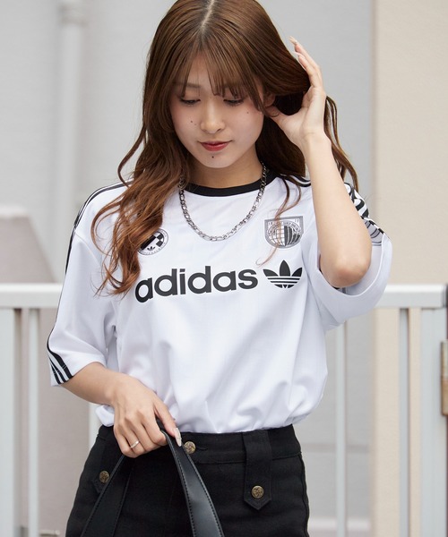 万国旗タグ アディダス ゲームシャツ ユニフォーム ユベントス風 ADIDAS アディダス 西ドイツ代表 復刻 長袖 ボタンジャージ