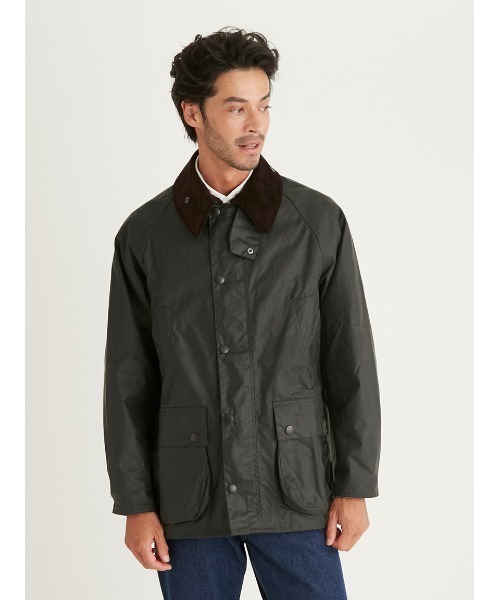 Barbour（バブアー） ブルゾン 40 セージグリーン メンズ : ZOZOTOWN 