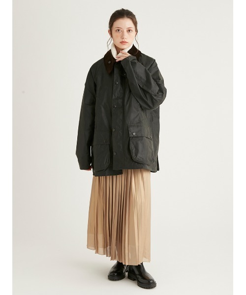 Barbour（バブアー） ブルゾン 40 セージグリーン メンズ : ZOZOTOWN 