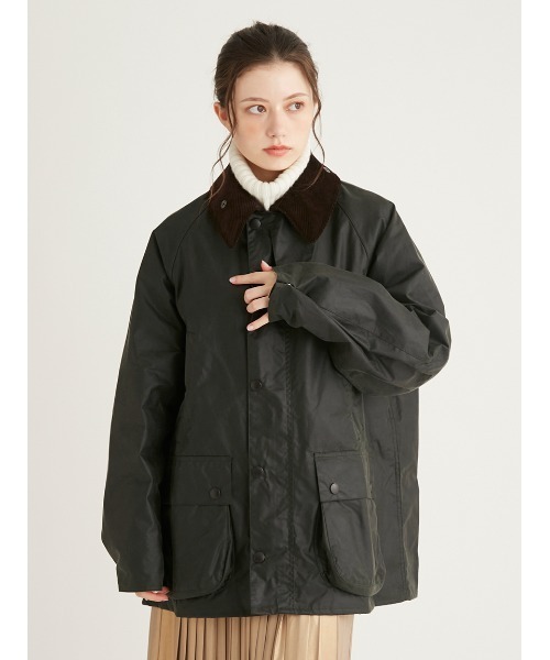 Barbour（バブアー） ブルゾン 40 セージグリーン メンズ : ZOZOTOWN 