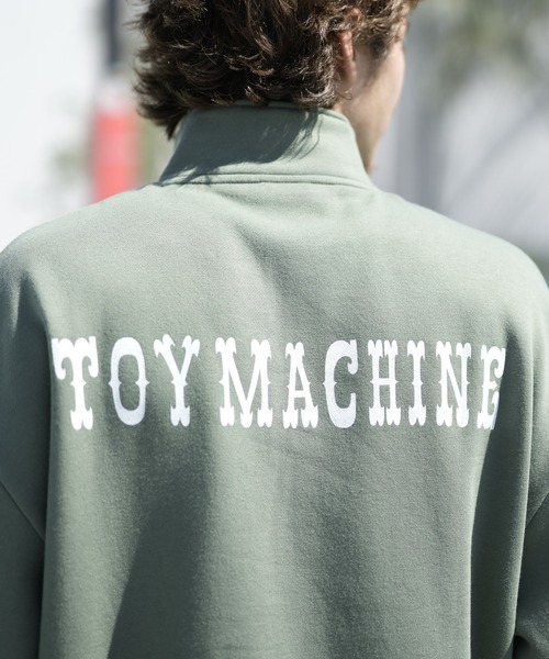 「TOY MACHINE」 スウェットカットソー L グレー メンズ_画像8