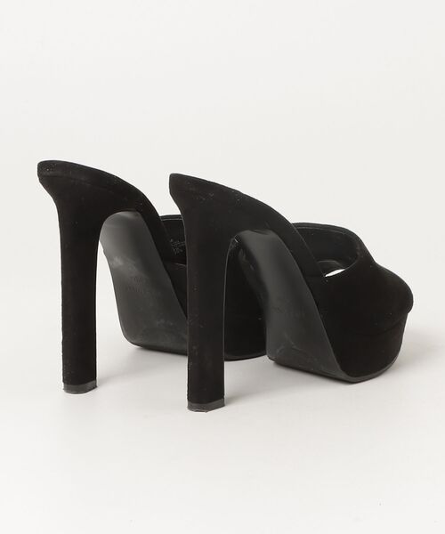 「NINE WEST」 ミュール 25.5cm ブラック レディース_画像2