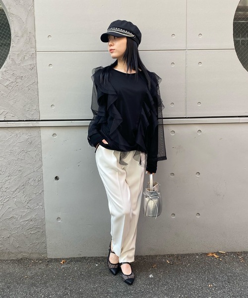 Narcissus（ナルシス） tシャツ 「Narcissus」チュールトップス 