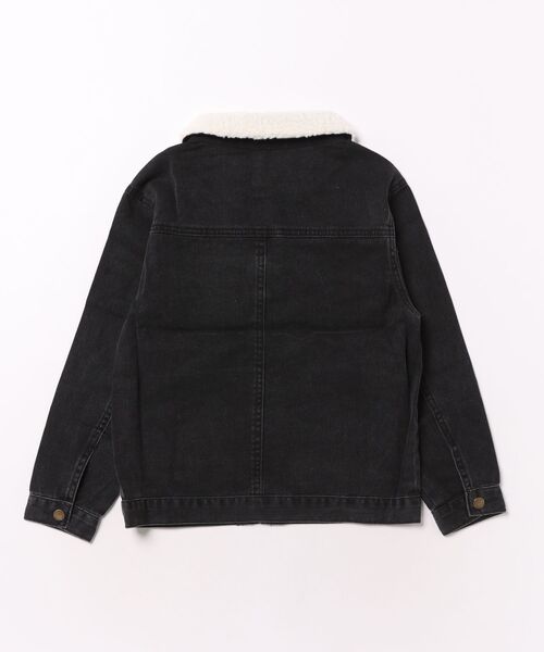 ベビー 「Bs」「it」「Rylee＋Cru」Trucker Jacket || Washed Blackの画像