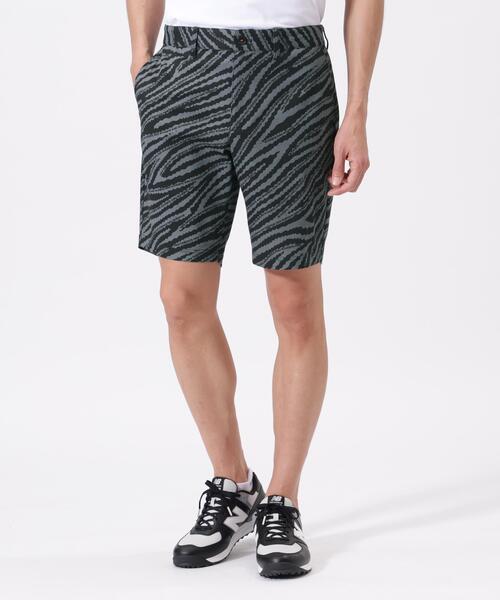 New Balance Golf（ニューバランスゴルフ） パンツ ロゴラインゼブラ柄