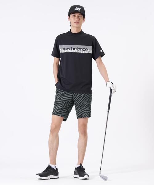 NEW BALANCE ゴルフショートパンツ ロゴプリント　LL New Balance Golf（ニューバランスゴルフ） パンツ ロゴラインゼブラ柄