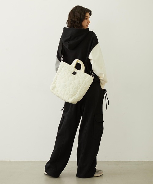 「MILKFED.」 2WAYバッグ ONE SIZE ネイビー レディース_画像4