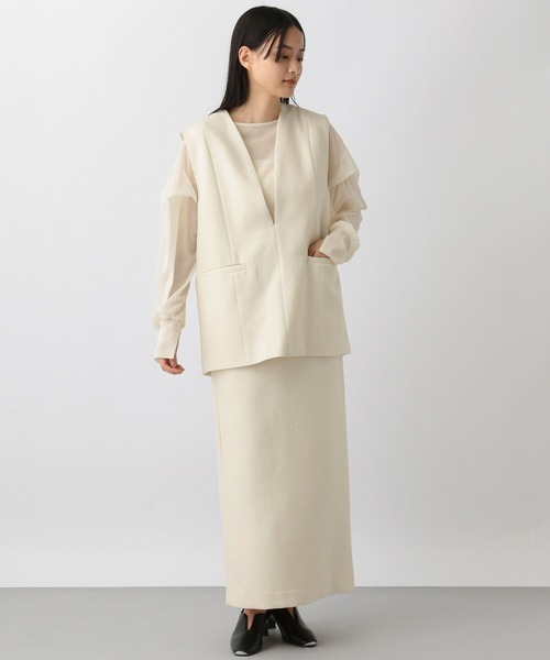 「A part by」 セットアップ SMALL 象牙色 レディース