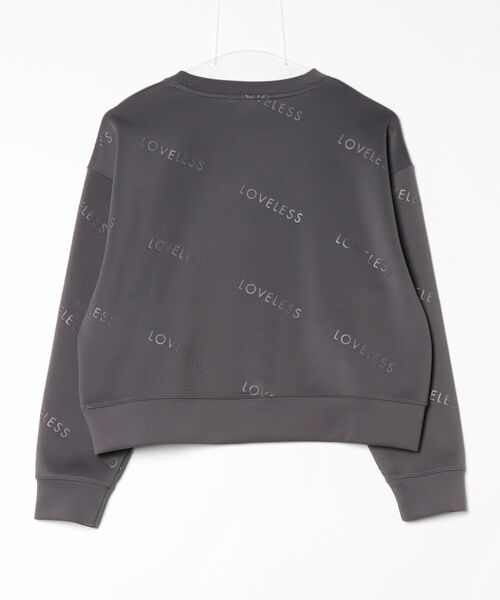「LOVELESS」 刺繍長袖Tシャツ FREE グレー メンズ_画像2