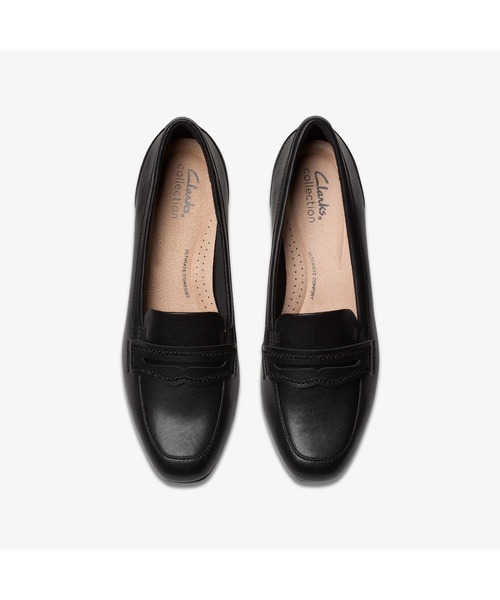 Clarks（クラークス） フラットパンプス - ブラック レディース