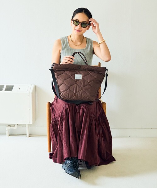 美品❤レア、少量 ₥iu ₥iu ショルダーバッグ ブラウン KiU（キウ） ショルダーバッグ ONE SIZE ブラウン レディース