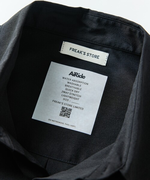 「FREAK'S STORE」 半袖シャツ LARGE ネイビー メンズ_画像5