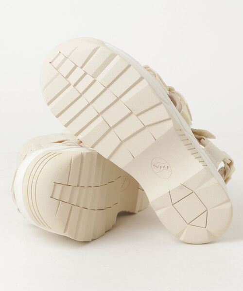 「SHAKA」 シューズ 25cm ベージュ レディース_画像3