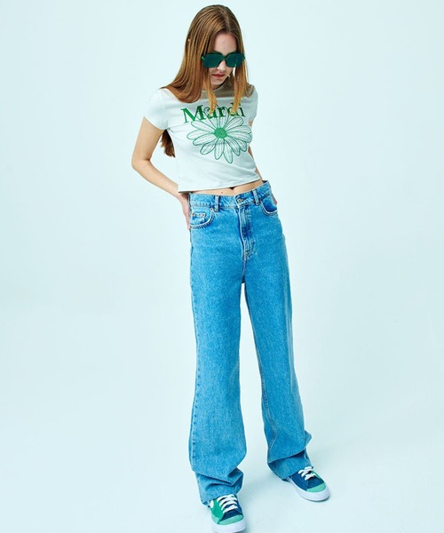 「Mardi Mercredi」 半袖Tシャツ FREE ライトベージュ レディース_画像3