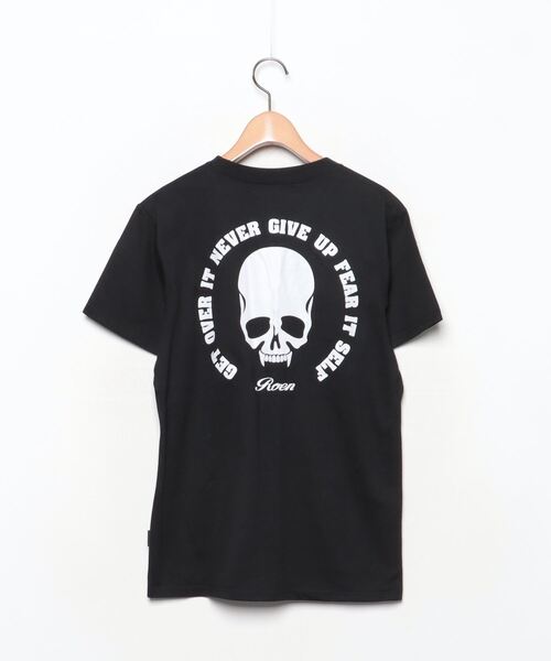 「ROEN」 半袖Tシャツ L ブラック メンズ_画像2