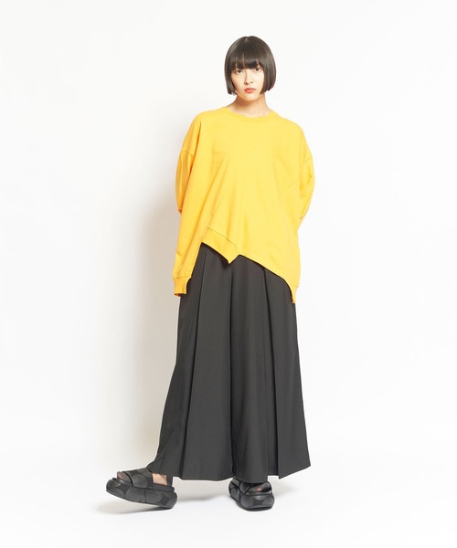 「gomme」 長袖カットソー MEDIUM イエロー レディース_画像2