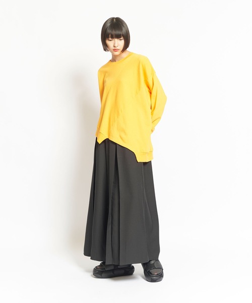 「gomme」 長袖カットソー MEDIUM イエロー レディース_画像3