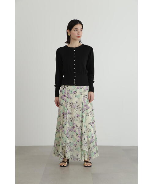 「JILL STUART」 ニットカーディガン FREE ピンク レディース_画像7