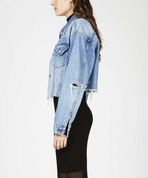 Ksubi デニムジャケット gジャン KSUBI DAGGERZ CROP JACKET OLD