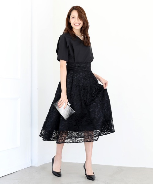 andresd 結婚式　オケージョンドレス　お呼ばれドレス DONOBAN ドレス 「ANDRESD」pleats tulle dress 結婚式
