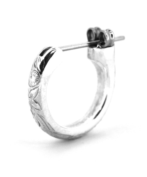 定価11.000円 クロッシングピアス シークレットヘリテイジ シルバー925 LION HEART ピアス LH (I)will engrave クロッシングピアス