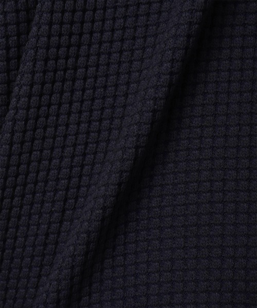 SEAGREEN カーディガン SEAGREEN(シーグリーン) BIG WAFFLE