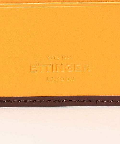 エッティンガーETTINGER メンズ 二つ折り財布 美品 ブライドルレザー Ettinger エッティンガー ブライドルレザー ウォレット 二つ折り