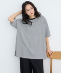 tシャツ 半袖 「forksy.」半袖配色リブ...の詳細画像3