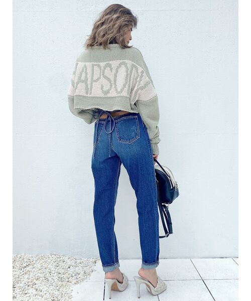 ニット RHAPSODYモールショートニットトップス レディース | GYDA | 14