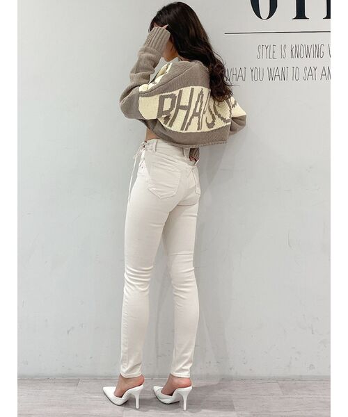 ニット RHAPSODYモールショートニットトップス レディース | GYDA | 19