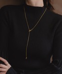 ネックレス 金属アレルギー対応 2wayノット...の詳細画像1
