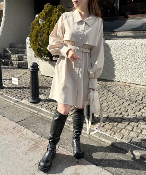 【即日発送⭕️・未開封】　OLIVE des OLIVE　ミニワンピース OLIVE des ワンピース ポロミニワンピ : ZOZOTOWN Yahoo!店