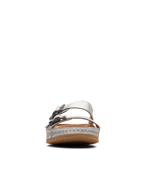 Clarks サンダル Brookleigh Sun / ブルックリンサン (シルバー