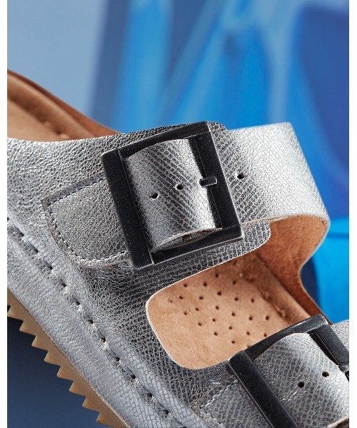 Clarks サンダル Brookleigh Sun / ブルックリンサン (シルバー