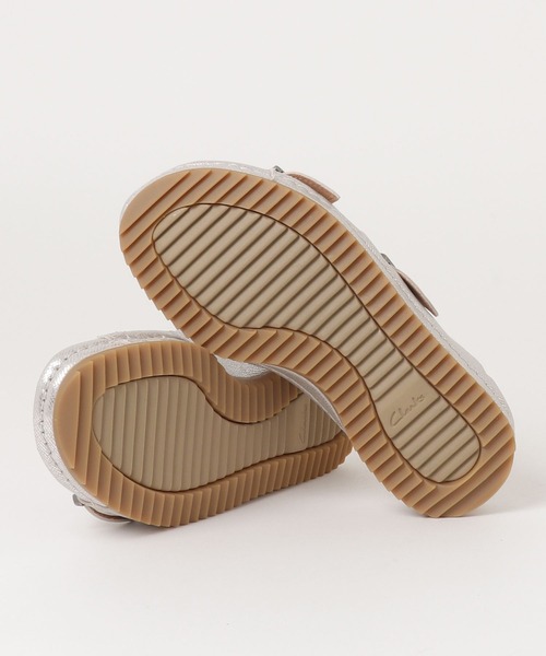 Clarks サンダル Brookleigh Sun / ブルックリンサン (シルバー