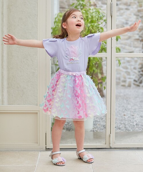 ANY（エニィ） tシャツ 接触冷感 いろいろモチーフ Tシャツ キッズ