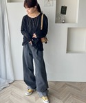tシャツ 凹凸感が目を惹く。3Dウェーブシアー...の詳細画像5