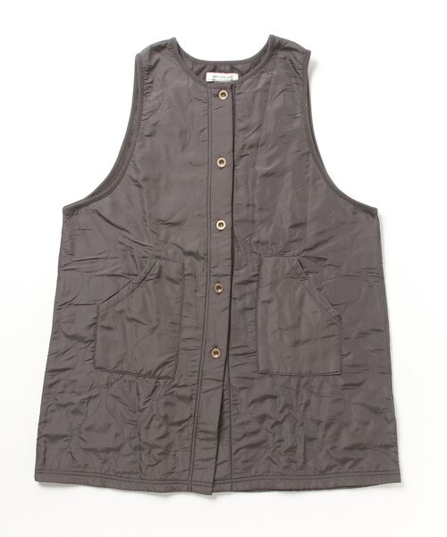 FUNALIVE エプロン up tempo 撥水加工キルティング裏フリースエプロン