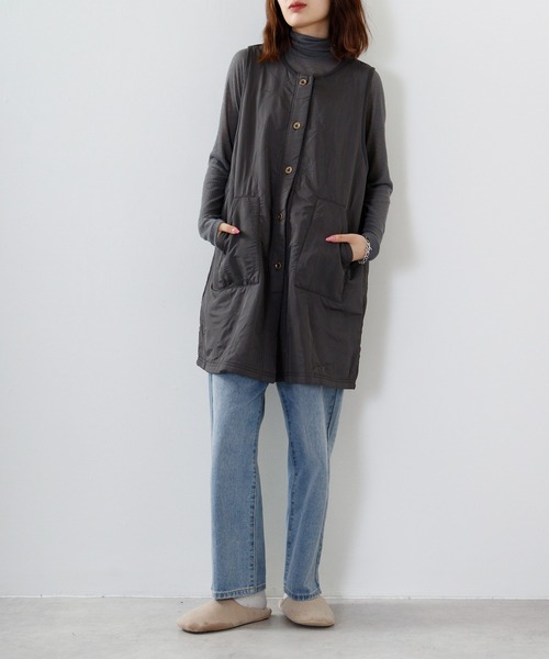 FUNALIVE（ファンアライブ） エプロン up tempo 撥水加工キルティング