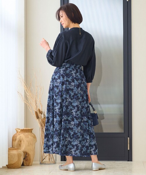 【専用】自由区 バロックプリントスカート 自由区 スカート 「洗える」バロックプリント : ZOZOTOWN Yahoo