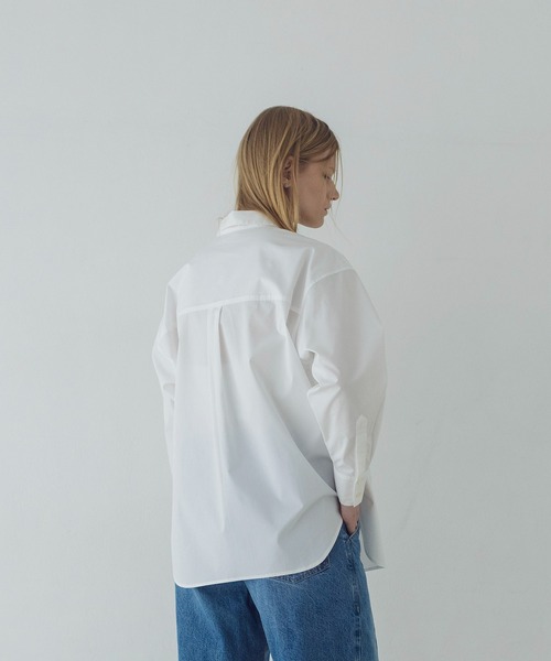 DRESSLAVE（ドレスレイブ） ブラウス シャツ cotton white clean shirt