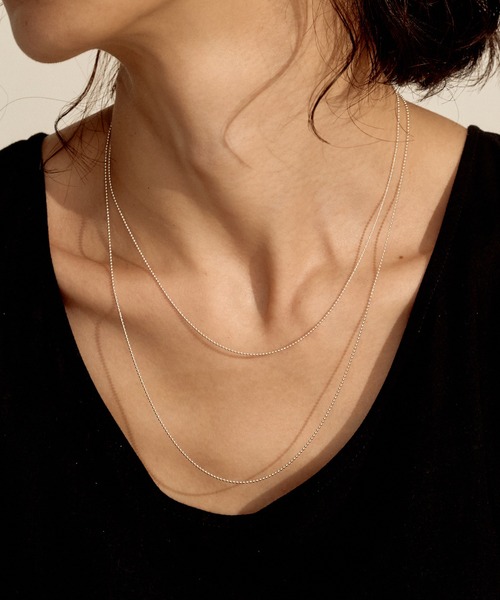novice ネックレス 「novice」Ball Chain Necklace「Silver925