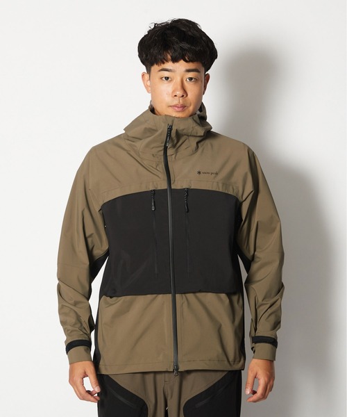 美品 peakナイロンジャケット オリーブM 中古・古着通販】Snow peak (スノーピーク) ナイロンジャケット