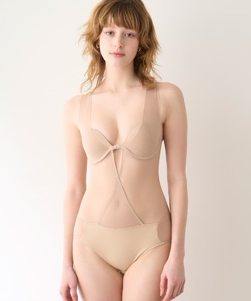 LILY BROWN ブラジャー 「LILY Lingerie」シアーファンデボディ