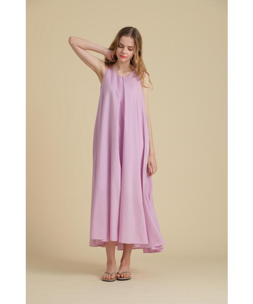 【美品】ピンキー＆ダイアン ワンピース 36 紫 ラベンダー 美シルエット PINKY&DIANNE（ピンキー アンド ダイアン） ワンピース 「THE HOLIDAY